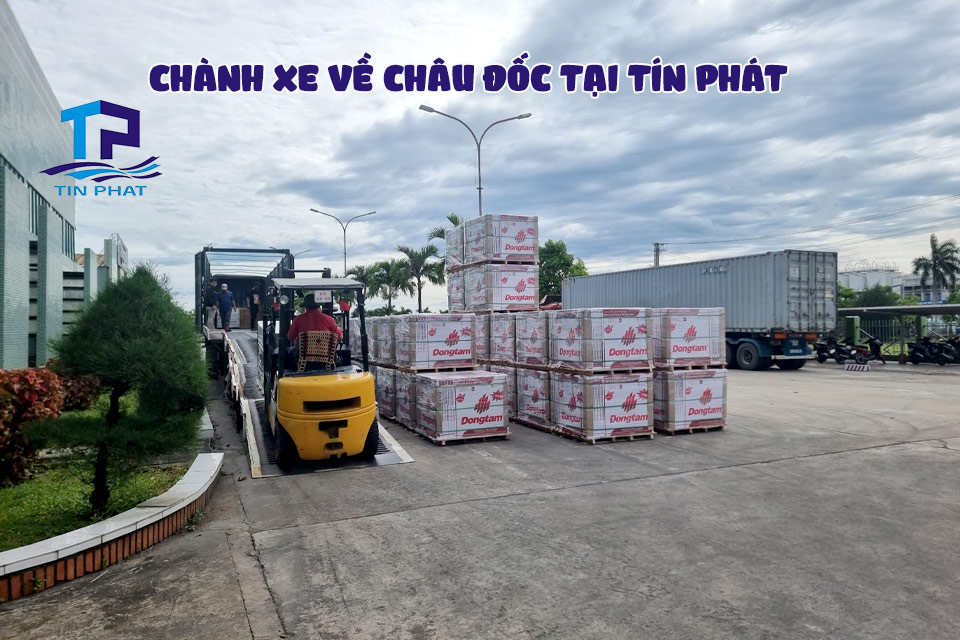 chành xe về châu đốc
