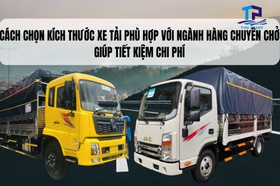Phải xem xét loại hàng hóa mà bạn dự định vận chuyển trước khi  tính toán kích thước thùng xe tải 15 tấn