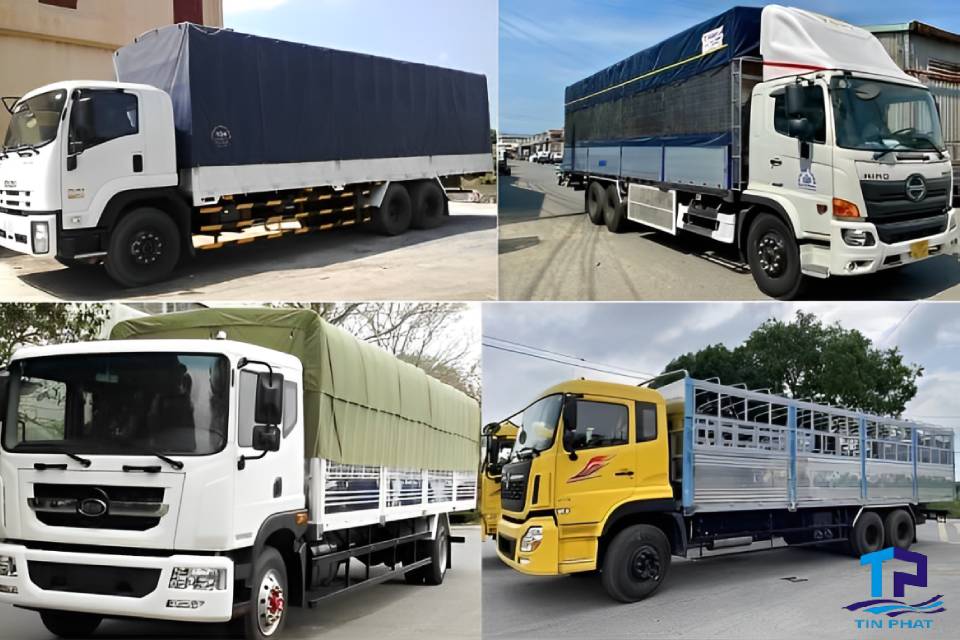 Kích thước thùng xe tải 15 tấn có khả năng chở nhiều hàng hóa, phù hợp cho các doanh nghiệp cần vận chuyển hàng hóa lớn