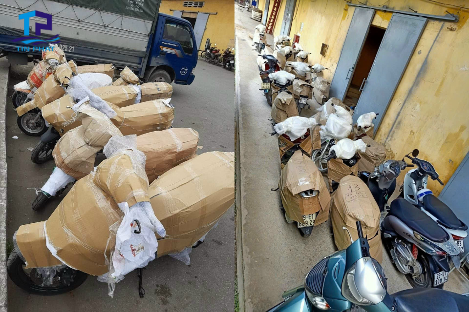 Xe Bình Dương Đi Hưng Yên với dịch vụ vận chuyển xe máy an toàn