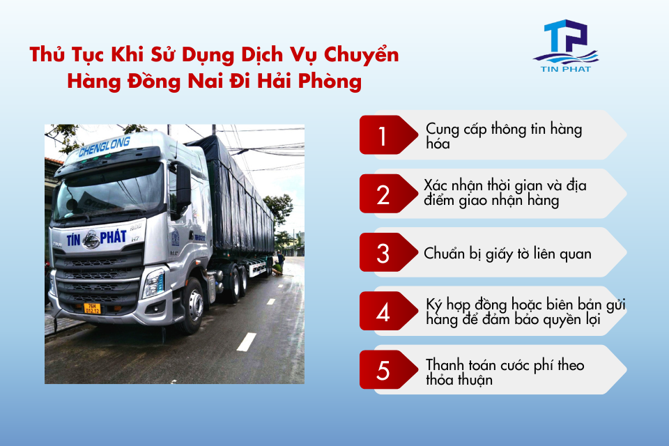 Nhà xe Đồng Nai đi Hải Phòng luôn tạo điều kiện thuận lợi để khách hàng gửi hàng nhanh chóng và dễ dàng