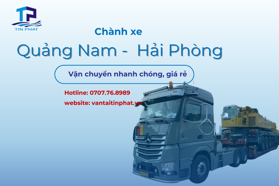 xe quảng nam đi hải phòng