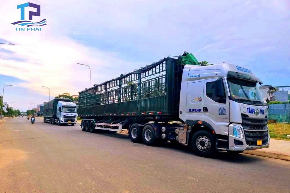 Đội xe của Vận tải Tín Phát về chành xe Đồng Nai đi Nam Định