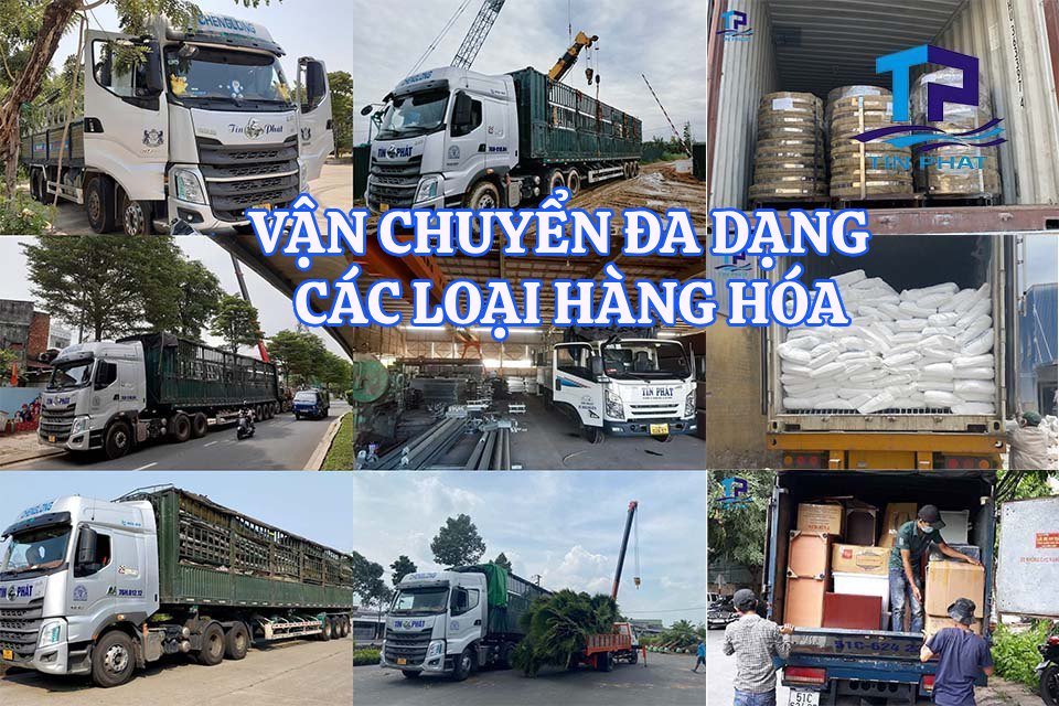 Vận Tải Tín Phát nhận vận chuyển đa dạng hàng hóa hợp pháp trên tuyến chành xe đi Khánh Hòa.