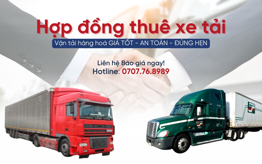 hợp đồng thuê xe tải