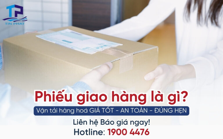 phiếu giao hàng