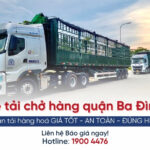 Xe tải chở hàng quận Ba Đình