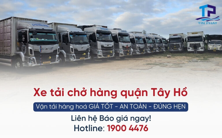 xe tải chở hàng Quận Tây Hồ
